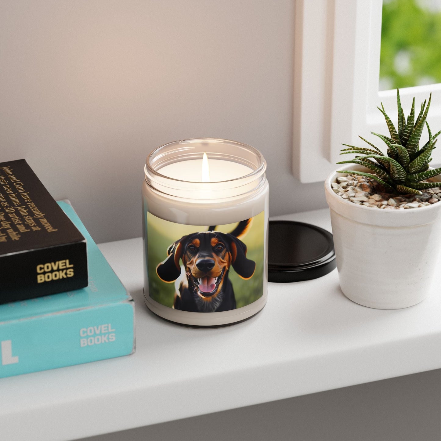Bougie en cire de soja – Bougie parfumée en jarre
