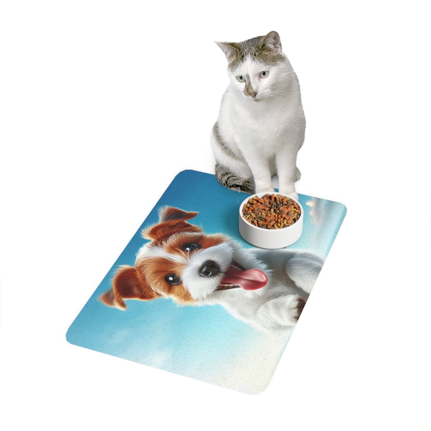 Non-Slip Pet Food Mat – Waterproof Feeding Mat for Dogs