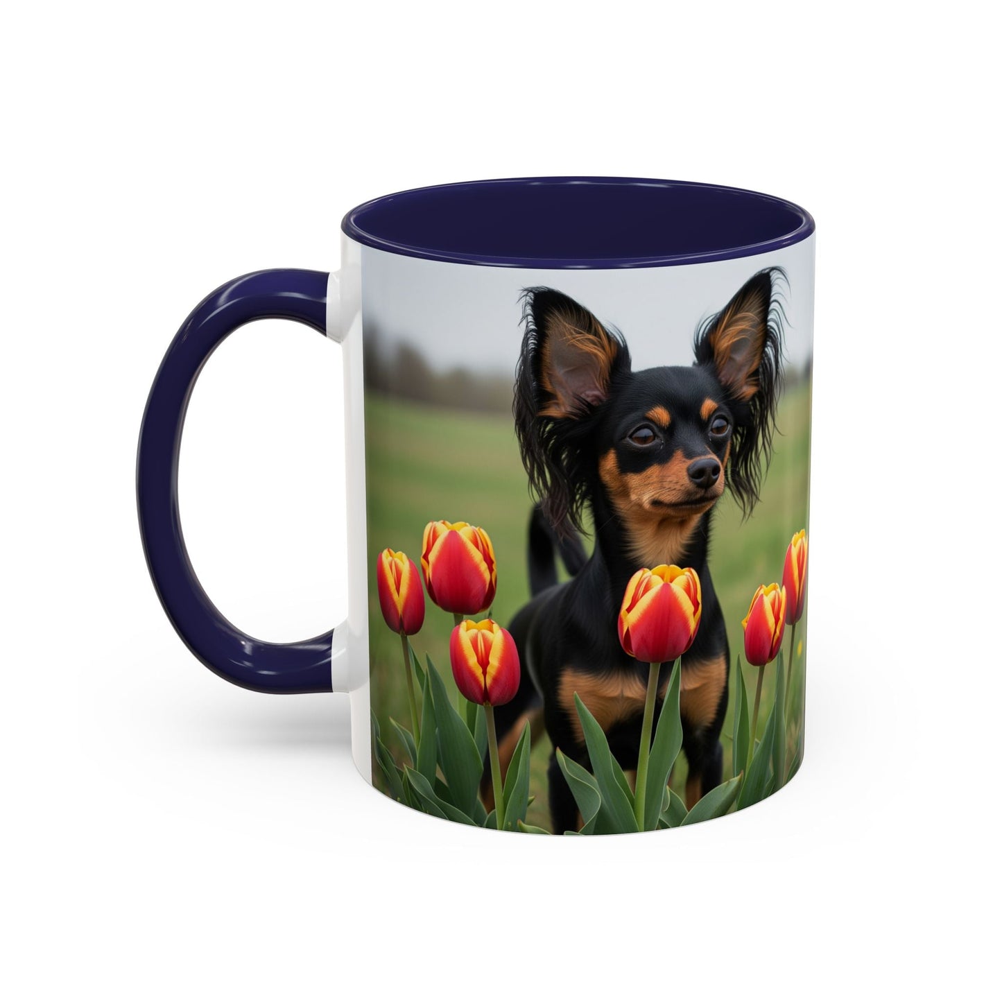 Keramiktasse mit Hunderassen-Motiv – 325 ml & 440 ml