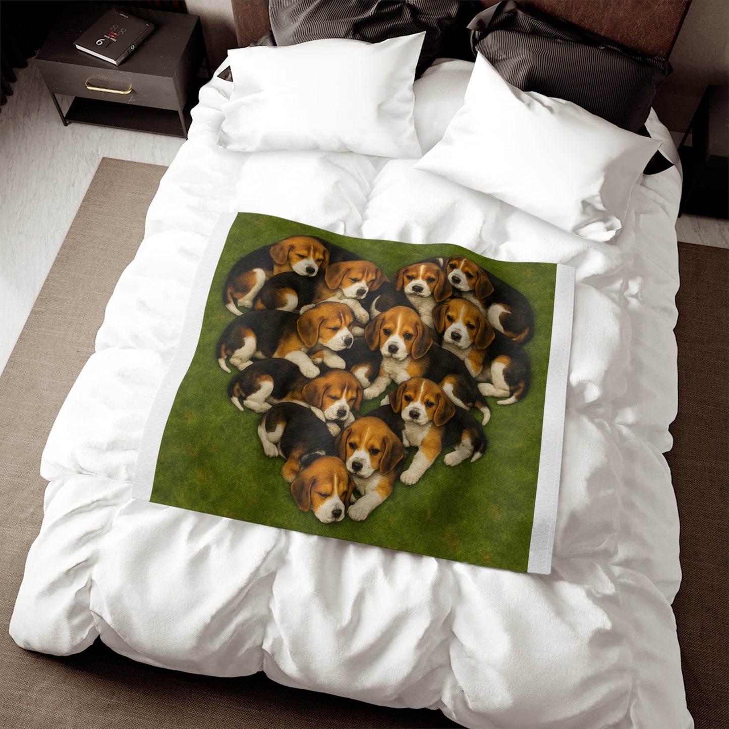 Sweatshirt Blanket – Plush Fleece Throw, 2 Size Options