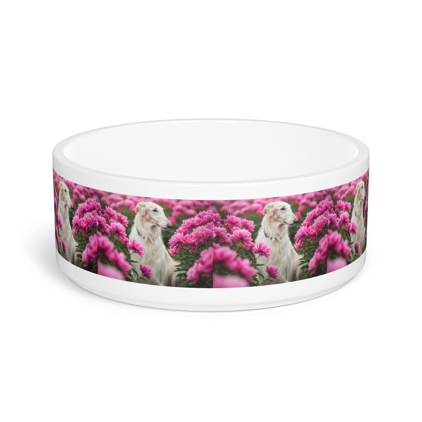 Ceramic Pet Bowl – 16 oz Dog Feeding Bowl
