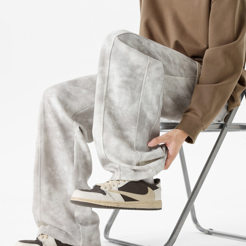 Men's Retro Casual Loose Wide-Leg Pants