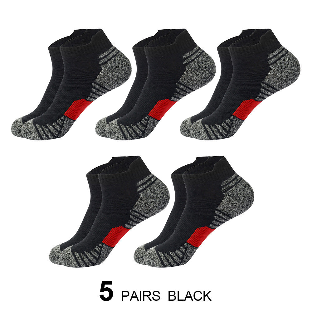 Mens Sweat-Absorbing Breathable Professional Sports Socks