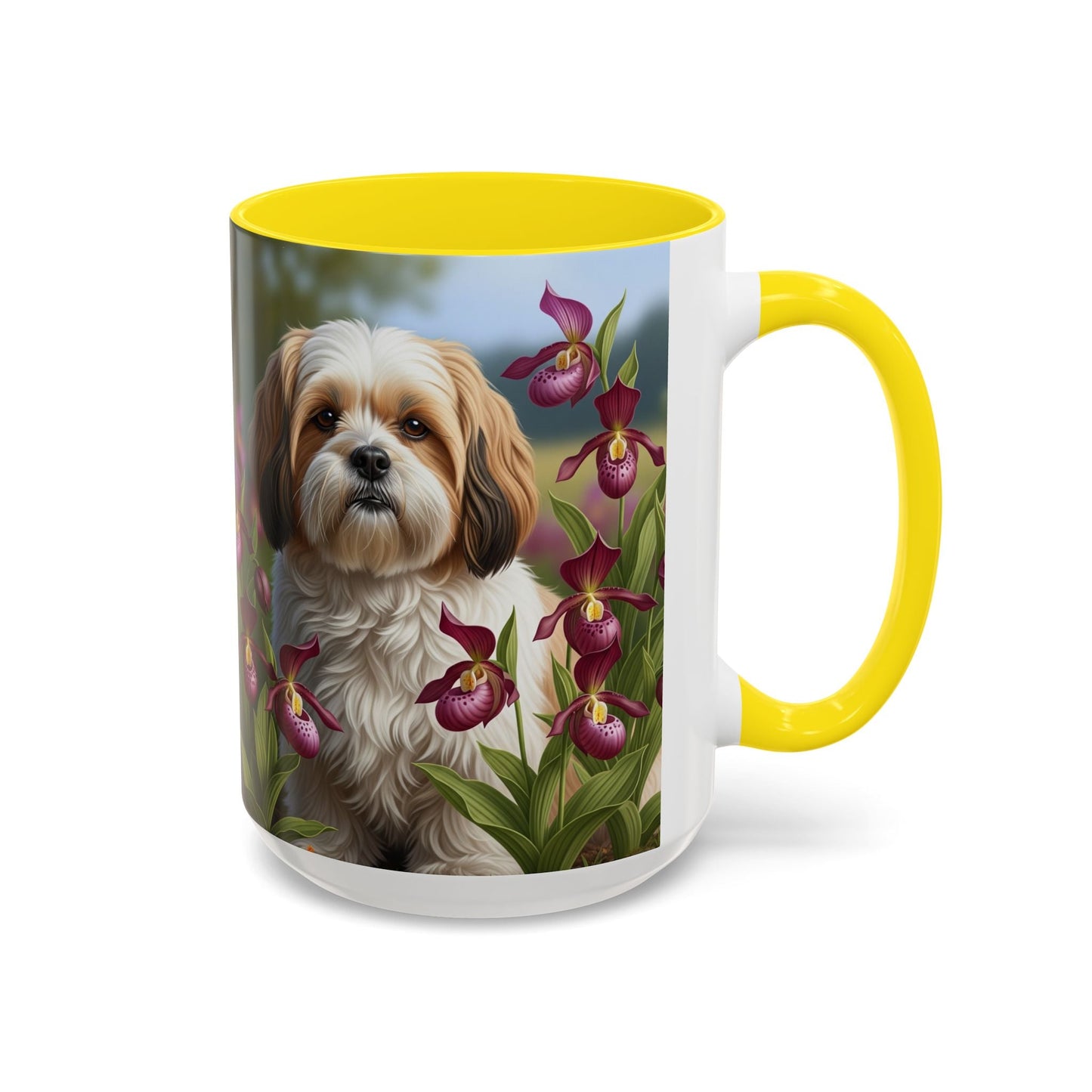 Keramiktasse mit Hunderassen-Motiv – 11 oz & 15 oz