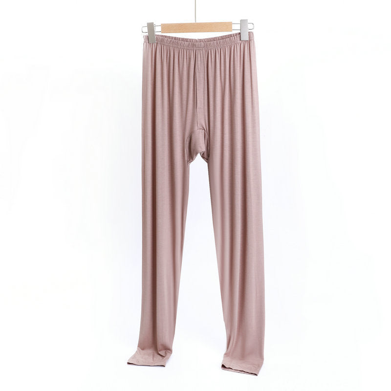 Mens Summer Modal Pajama Pants Thin Plus Size