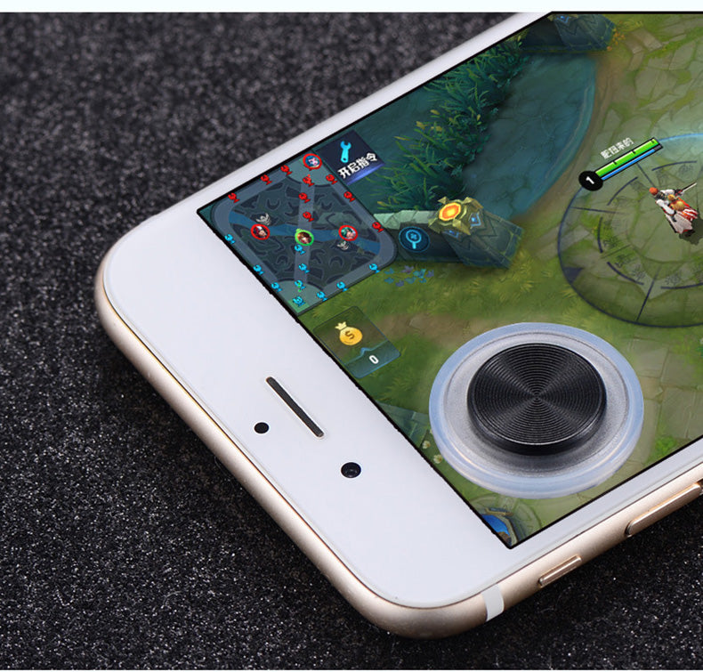 Mobile game joystick handle sucker