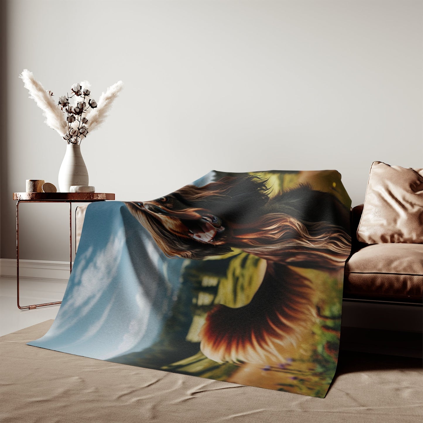 Sweatshirt Blanket – Plush Fleece Throw, 2 Size Options