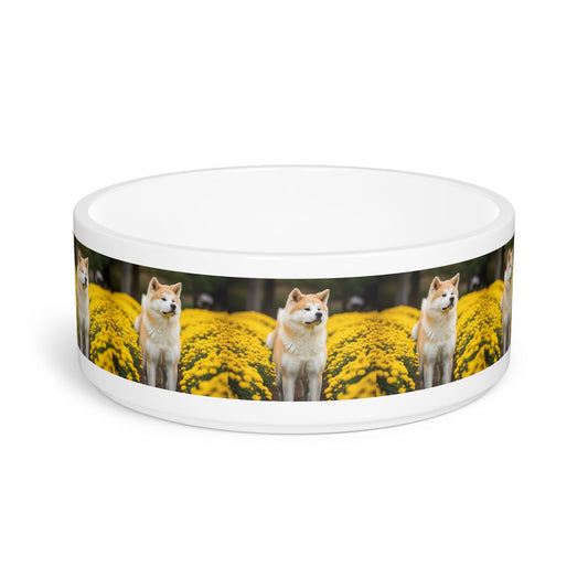 Ceramic Pet Bowl – 16 oz Dog Feeding Bowl