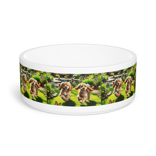 Ceramic Pet Bowl – 16 oz Dog Feeding Bowl