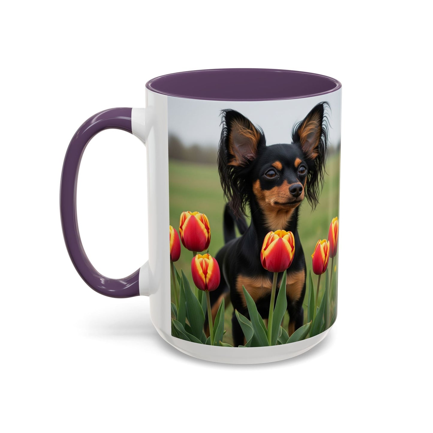 Keramiktasse mit Hunderassen-Motiv – 325 ml & 440 ml
