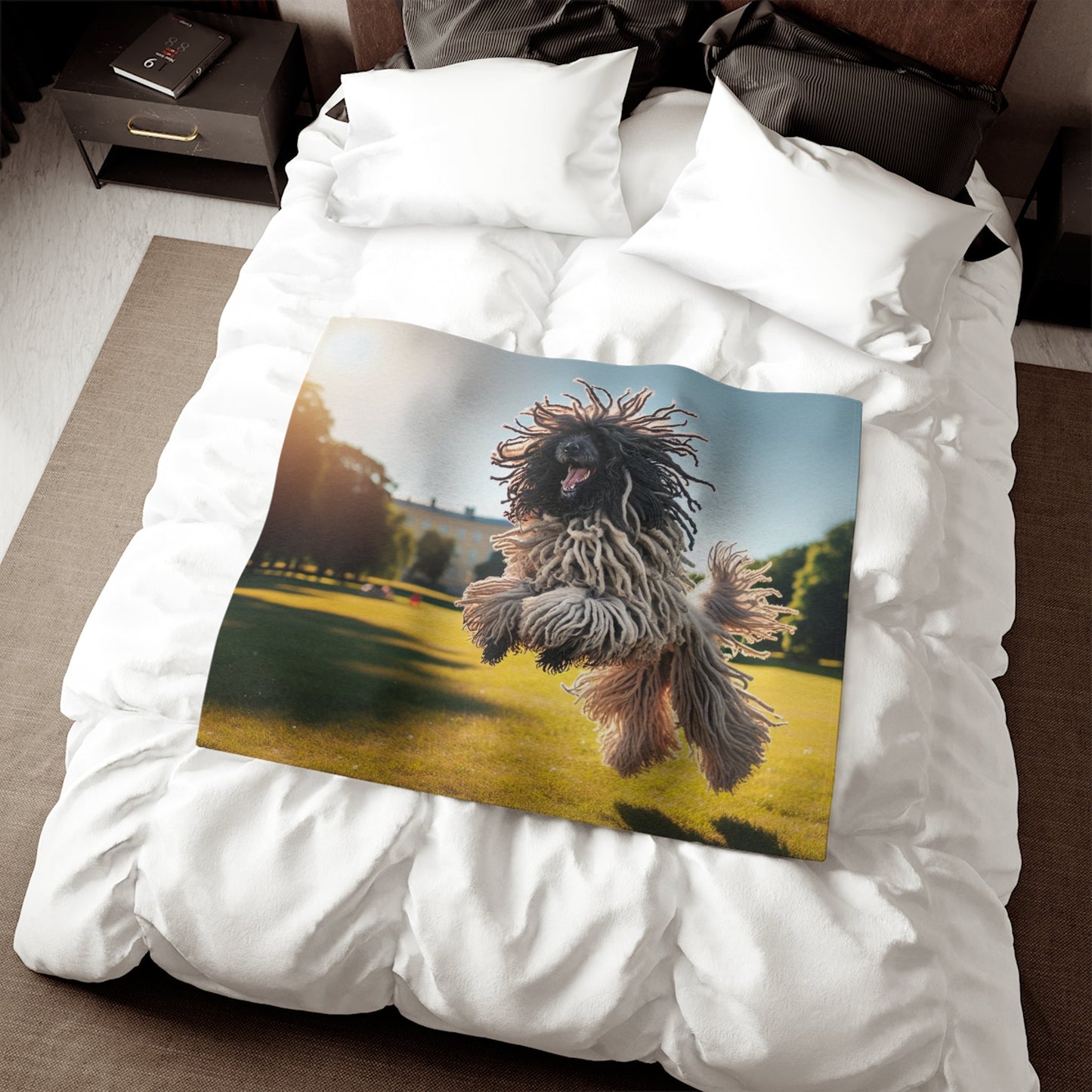 Couverture polaire – Jeté en polaire peluche, 2 options de tailles