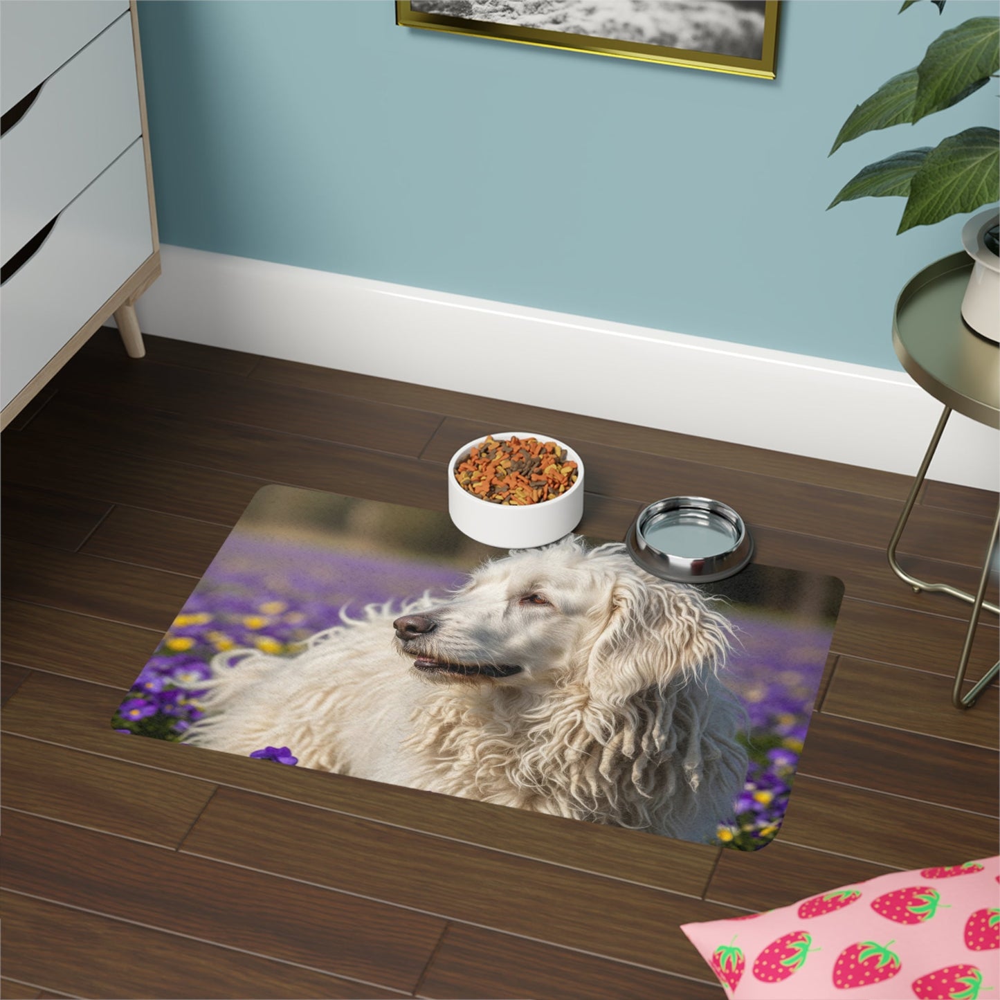 Non-Slip Pet Food Mat – Waterproof Feeding Mat for Dogs