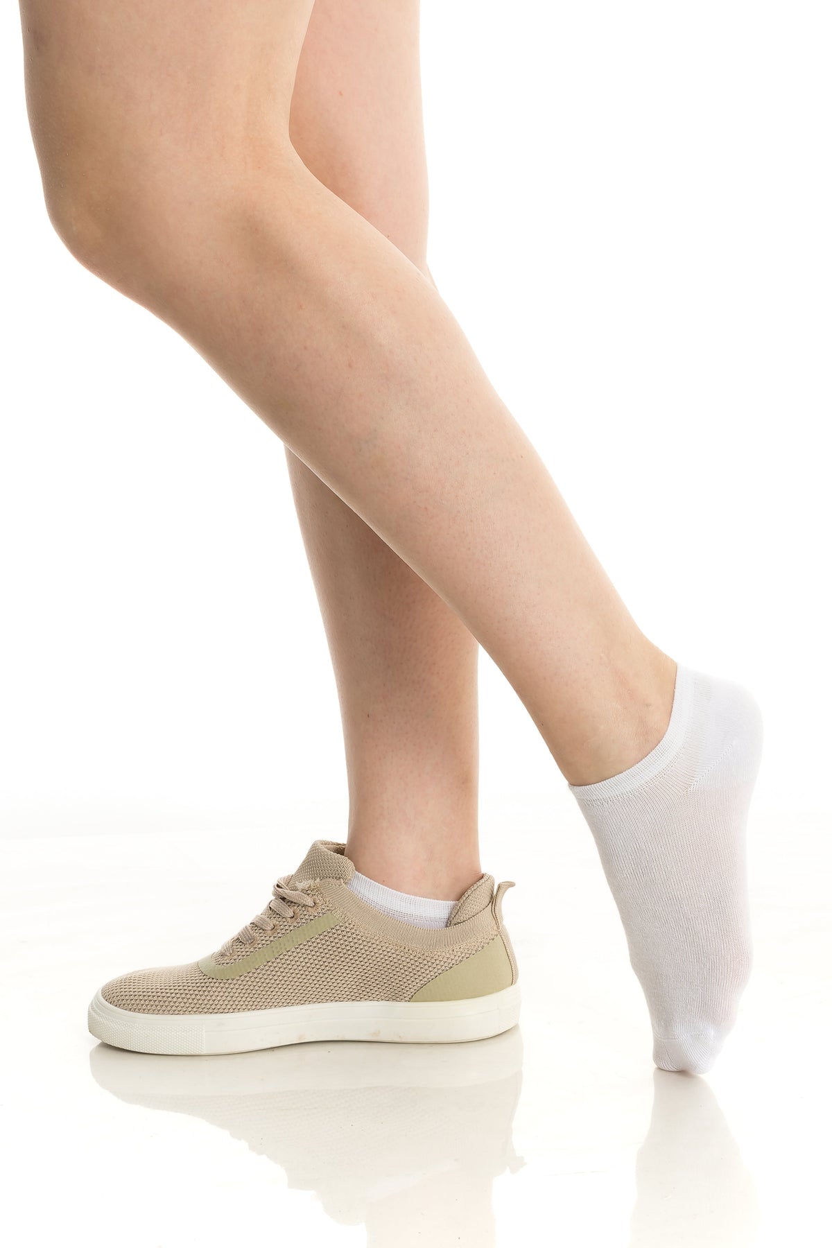 Damen Bambus-Sneaker-Socken 8er-Pack – 620
