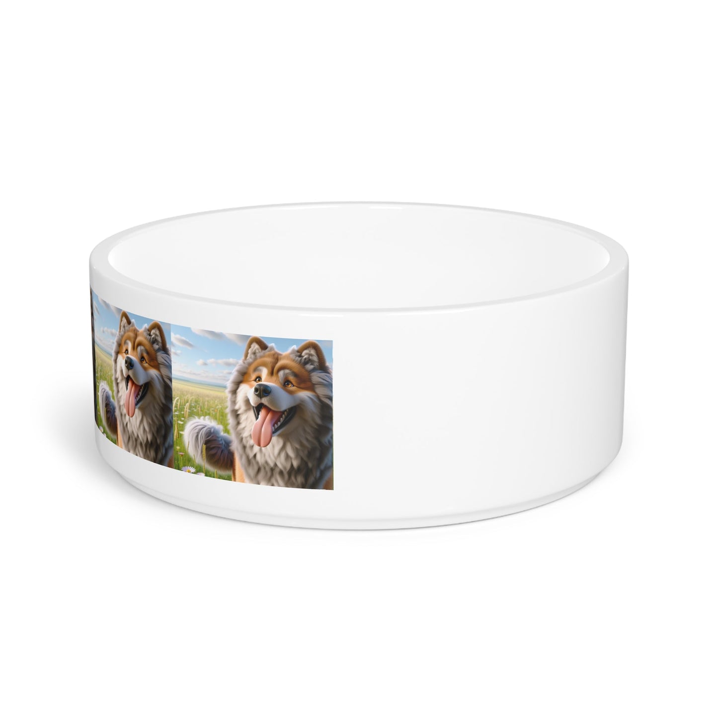 Ceramic Pet Bowl – 16 oz Dog Feeding Bowl