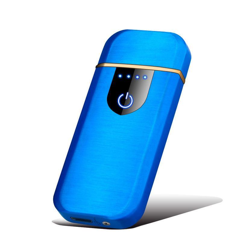 Modern Touch Electric lighter Plasma Lighters Dual arc Lighter USB lighters Flameless Rechargeable Lighter Windproof Lighter Electric lighters for  Men Gift Gadgets Accessories
