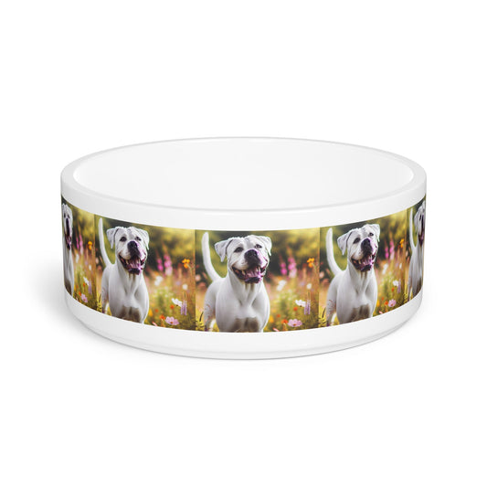 Ceramic Pet Bowl – 16 oz Dog Feeding Bowl