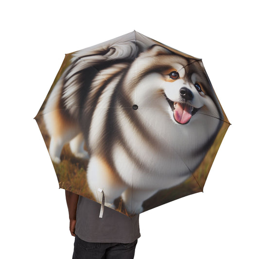 48" Semi-Automatic Umbrella – Windproof Large Travel Rain Umbrella