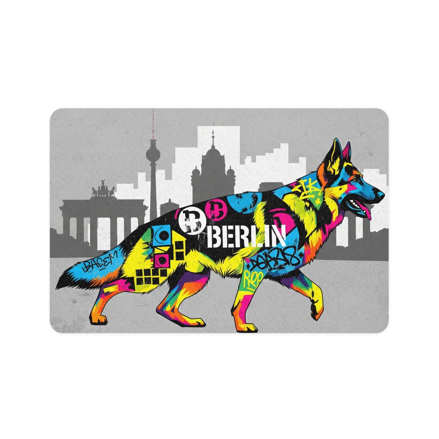 Tapis antidérapant pour animaux de compagnie – Tapis d'alimentation étanche pour chiens