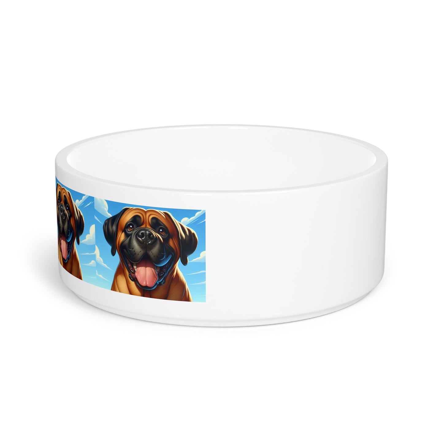 Ceramic Pet Bowl – 16 oz Dog Feeding Bowl