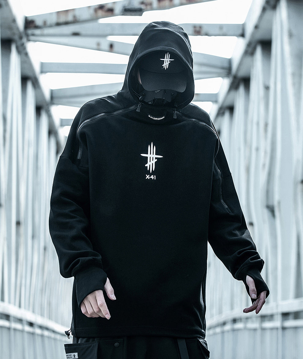 Sweat à capuche DuskH6 Scar X-41