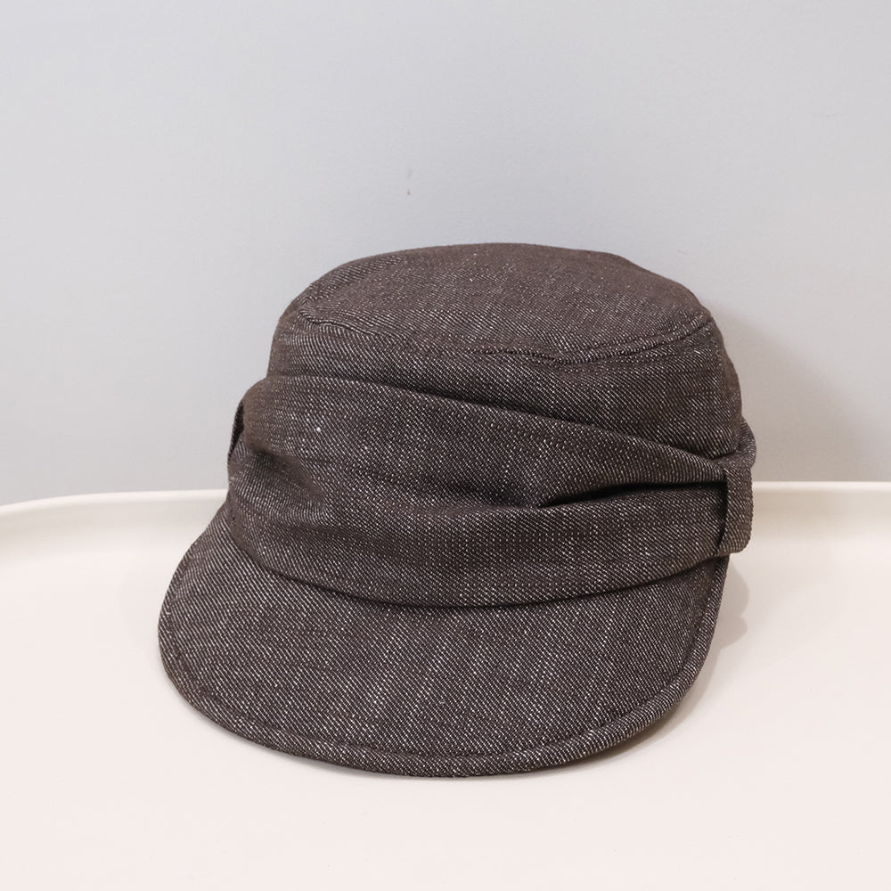 Old Money Style Retro Ruffled Flat Top Bowler Hat - A Stylish Casual Versatile Hat That Makes Your Face Look Smaller And More Artistic. Perfect For A Painter