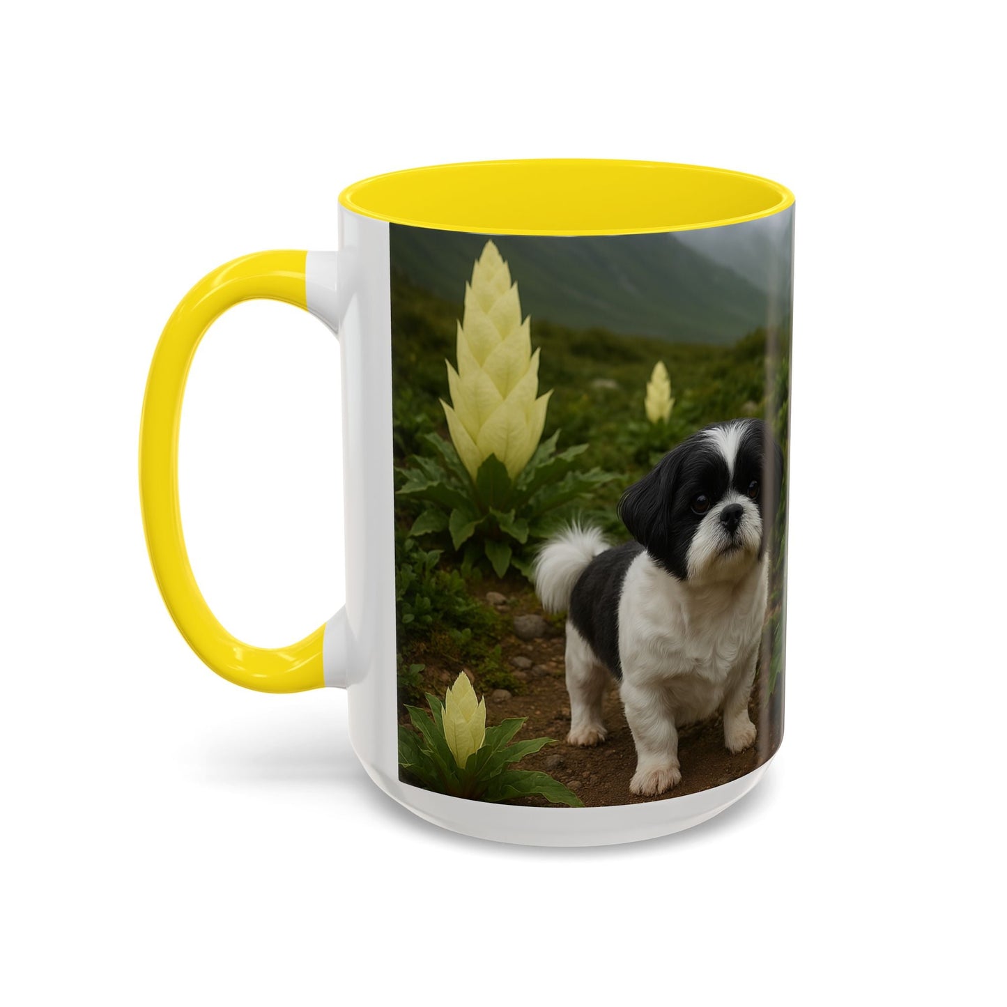 Keramiktasse mit Hunderassen-Motiv – 11 oz & 15 oz