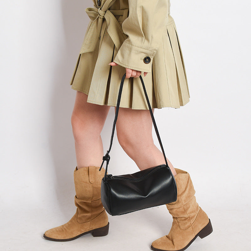 Fashionable High-end Vintage Womens Shoulder And Crossbody Bag