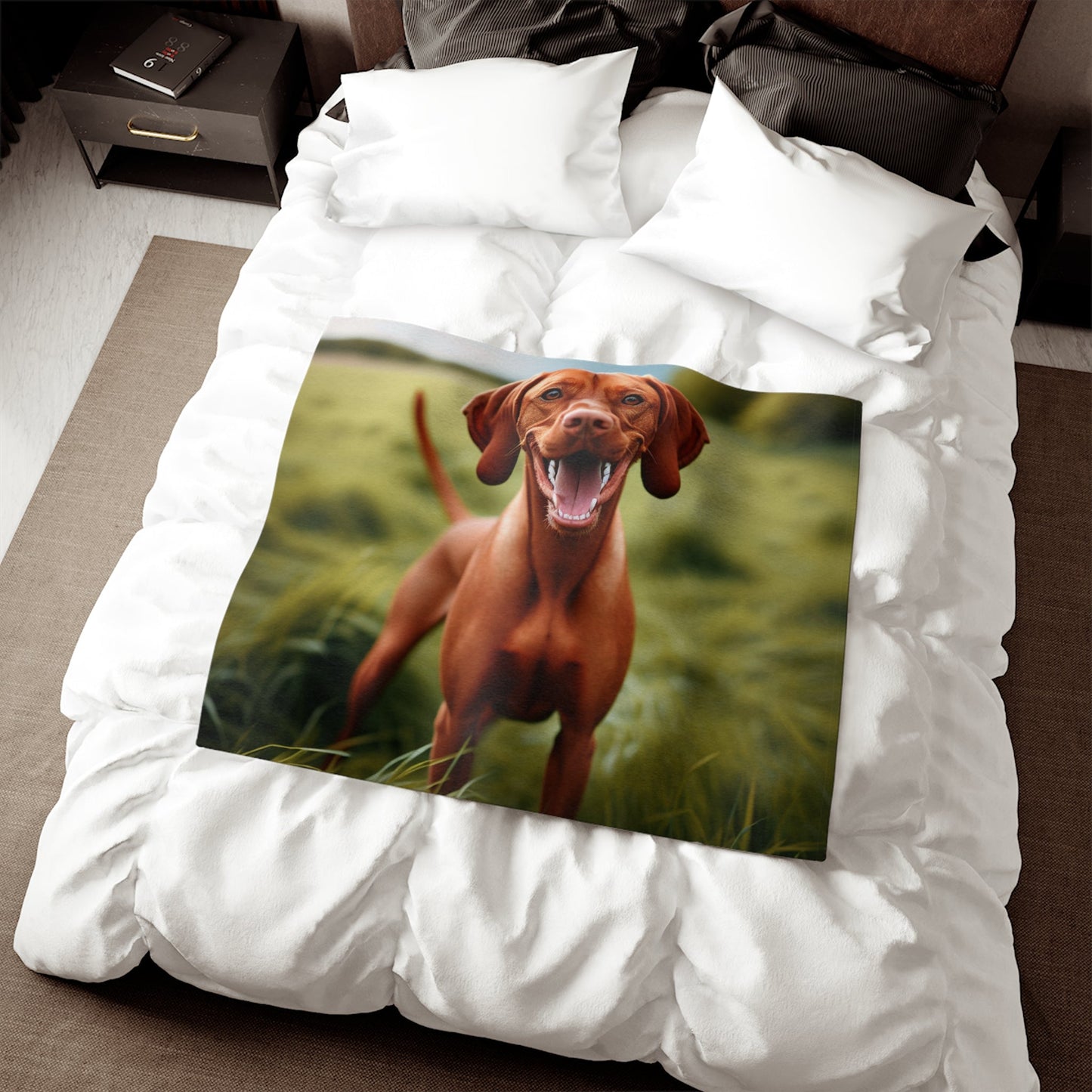 Sweatshirt Blanket – Plush Fleece Throw, 2 Size Options