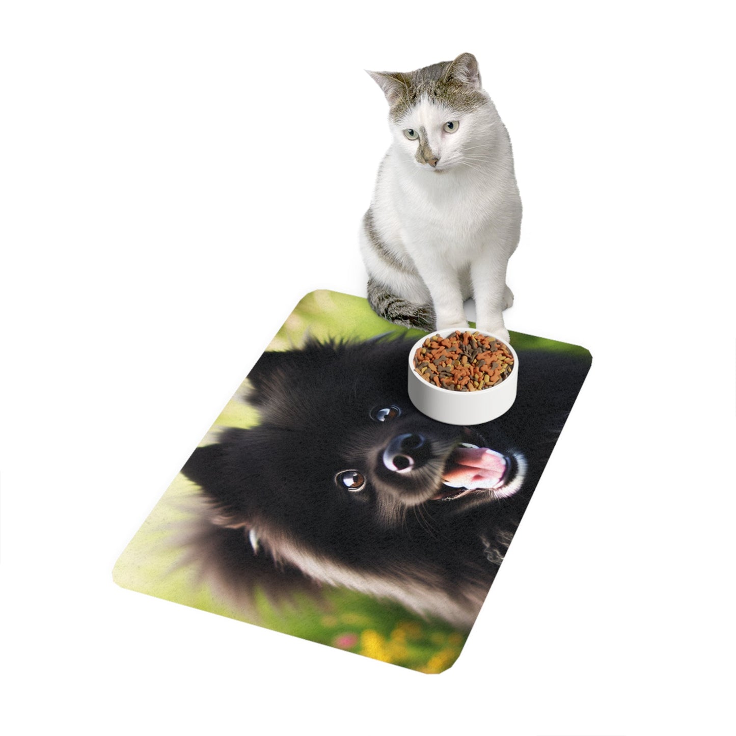 Non-Slip Pet Food Mat – Waterproof Feeding Mat for Dogs