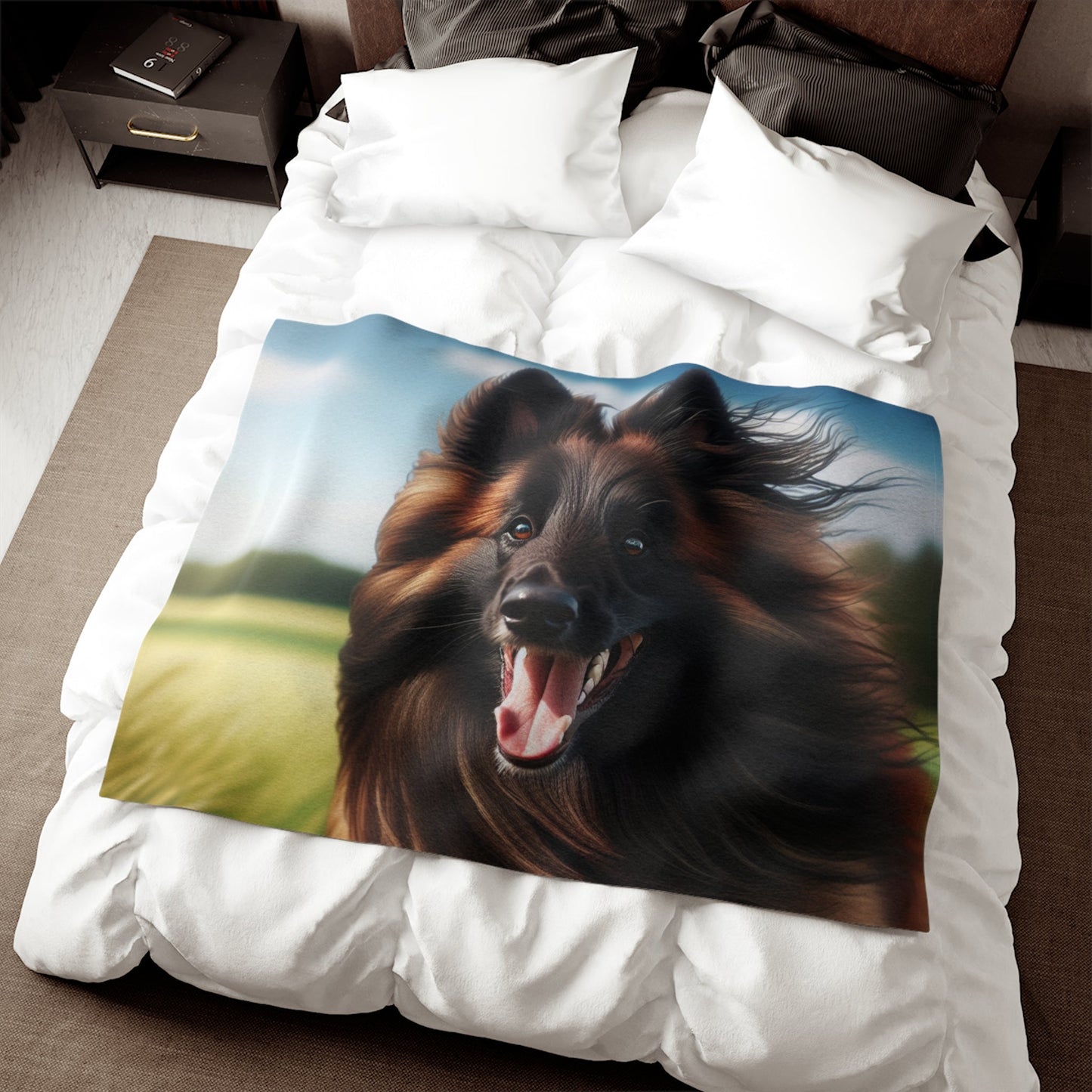 Sweatshirt Blanket – Plush Fleece Throw, 2 Size Options