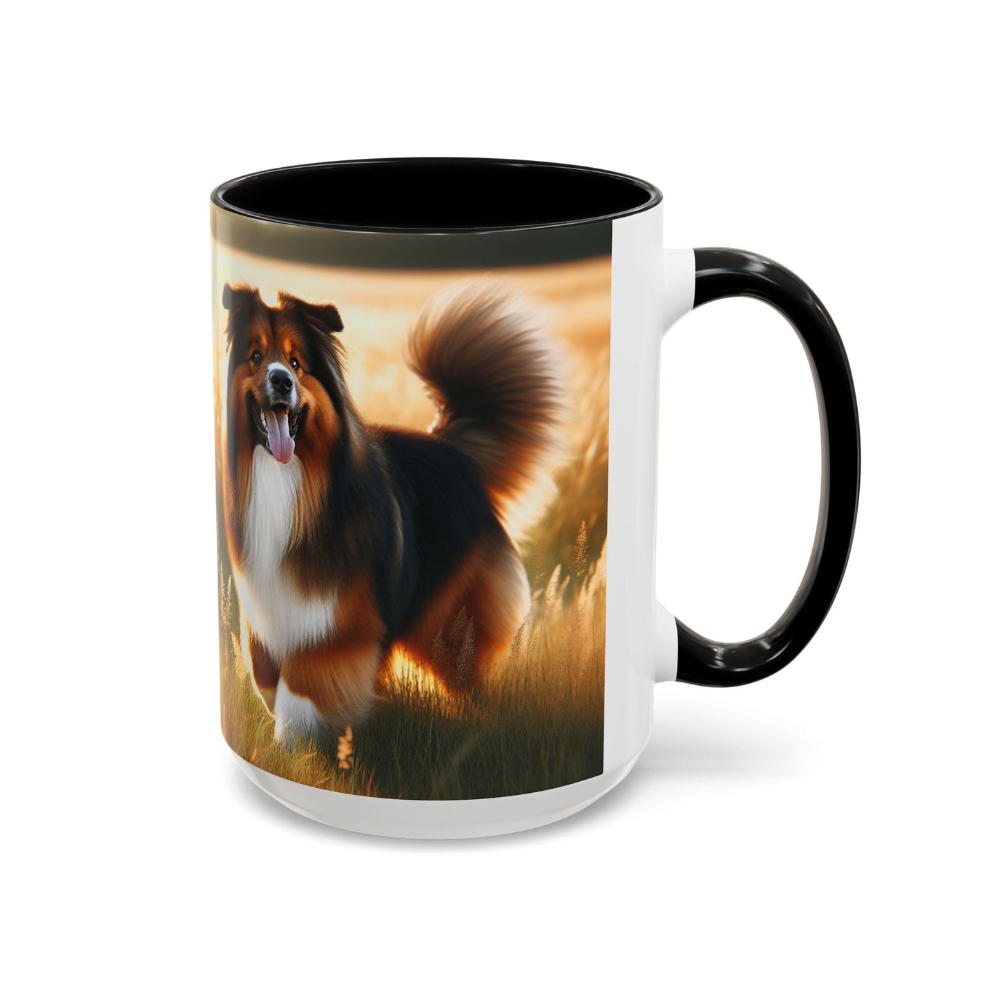 Keramiktasse mit Hunderassen-Motiv – 11 oz & 15 oz