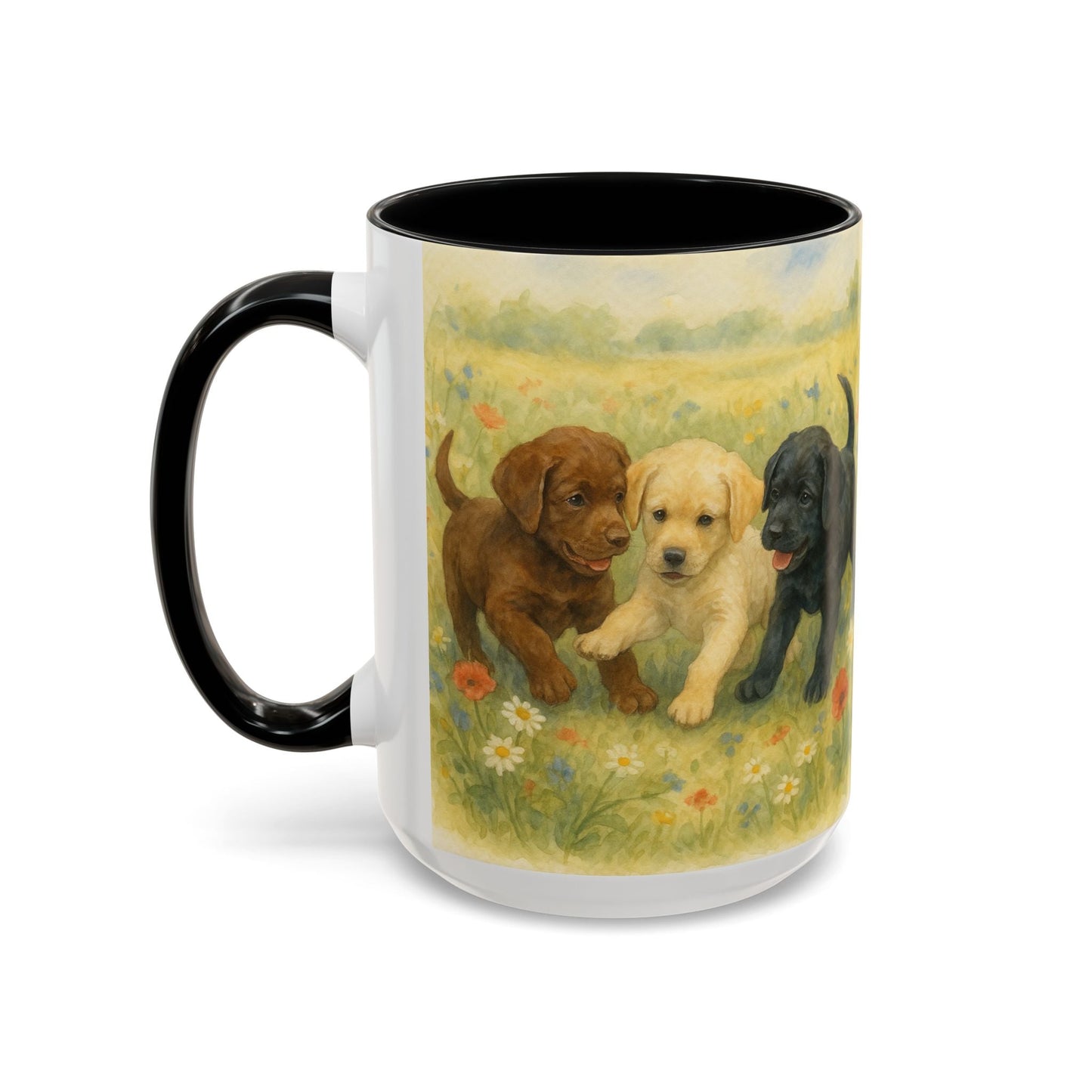 Keramiktasse mit Hunderassen-Motiv – 11 oz & 15 oz