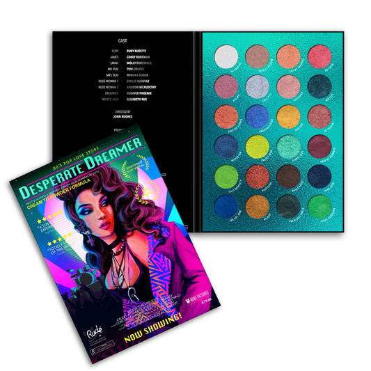 RUDE Desperate Dreamer - Palette de 24 fards à paupières
