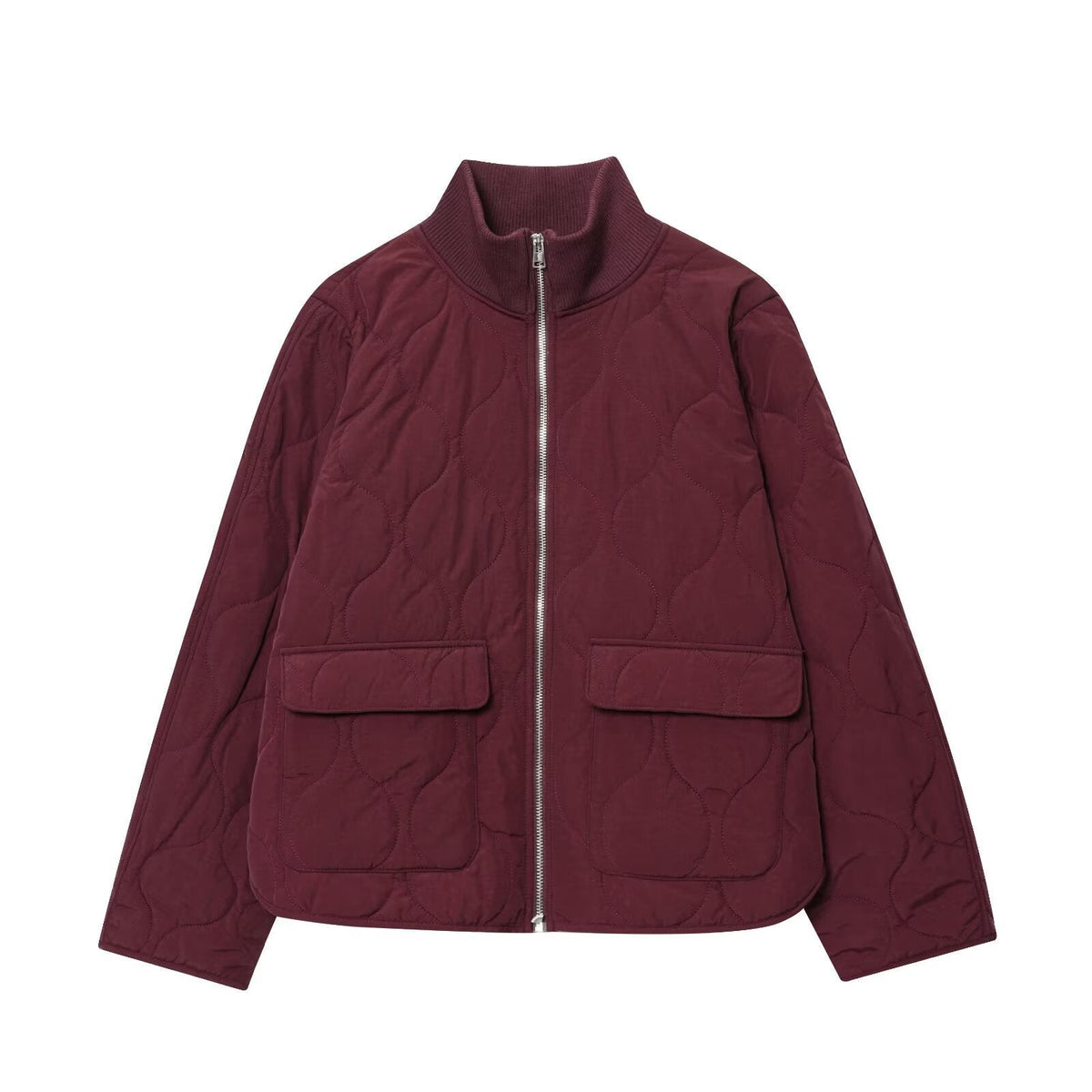 Loose, Oversized Quilted Lightweight Cotton-padded Jacket