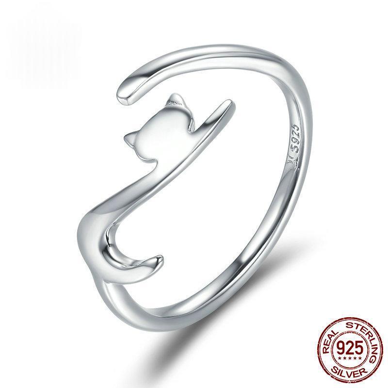 Fashionable And Minimalist Gold Open Ring