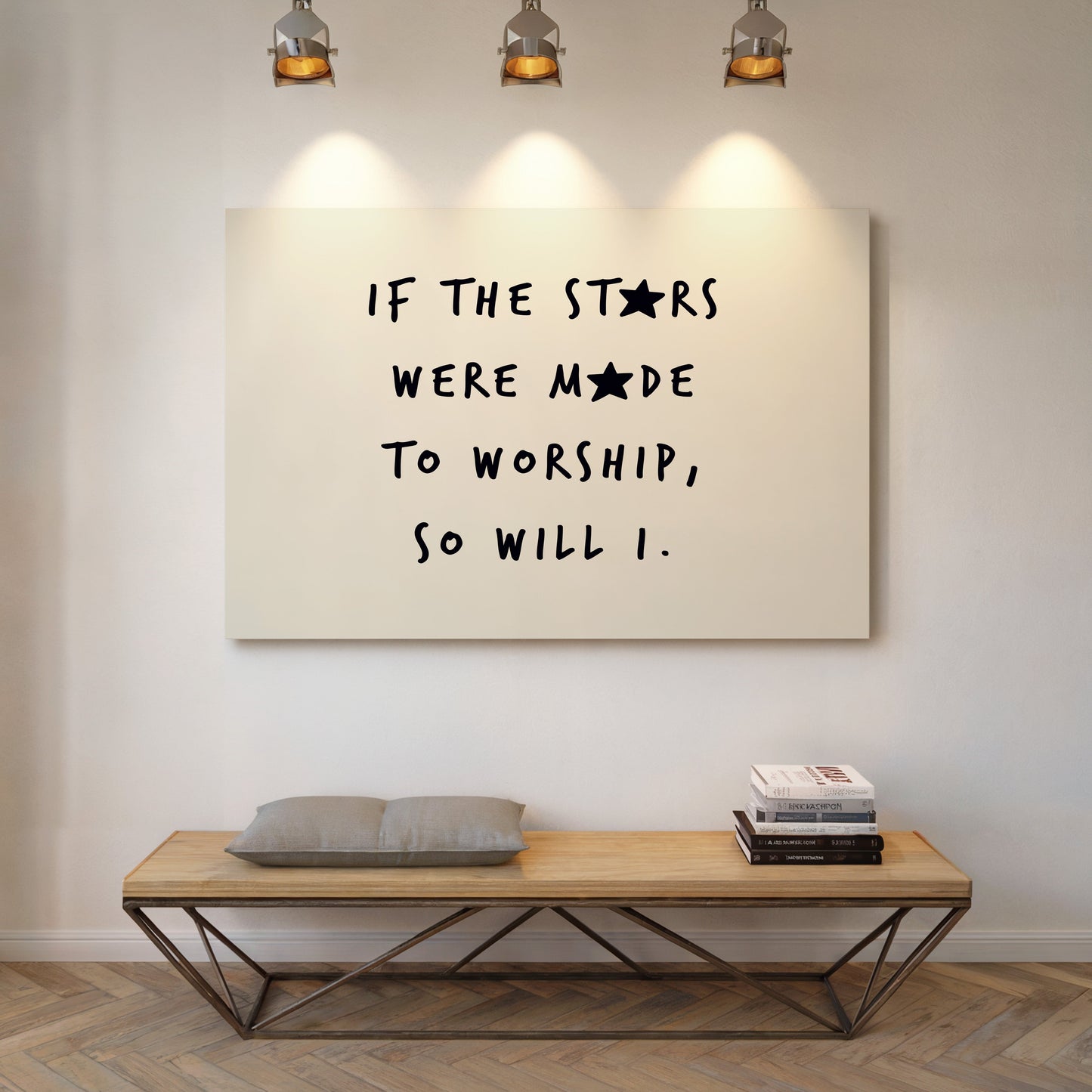 So Will I Worship Stars Print