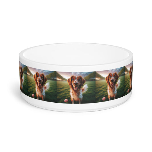 Ceramic Pet Bowl – 16 oz Dog Feeding Bowl