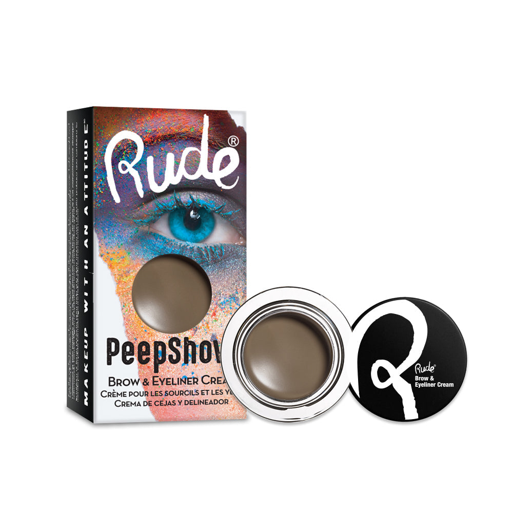 RUDE Peep Show Augenbrauen- & Eyeliner-Creme – Strip Tease
