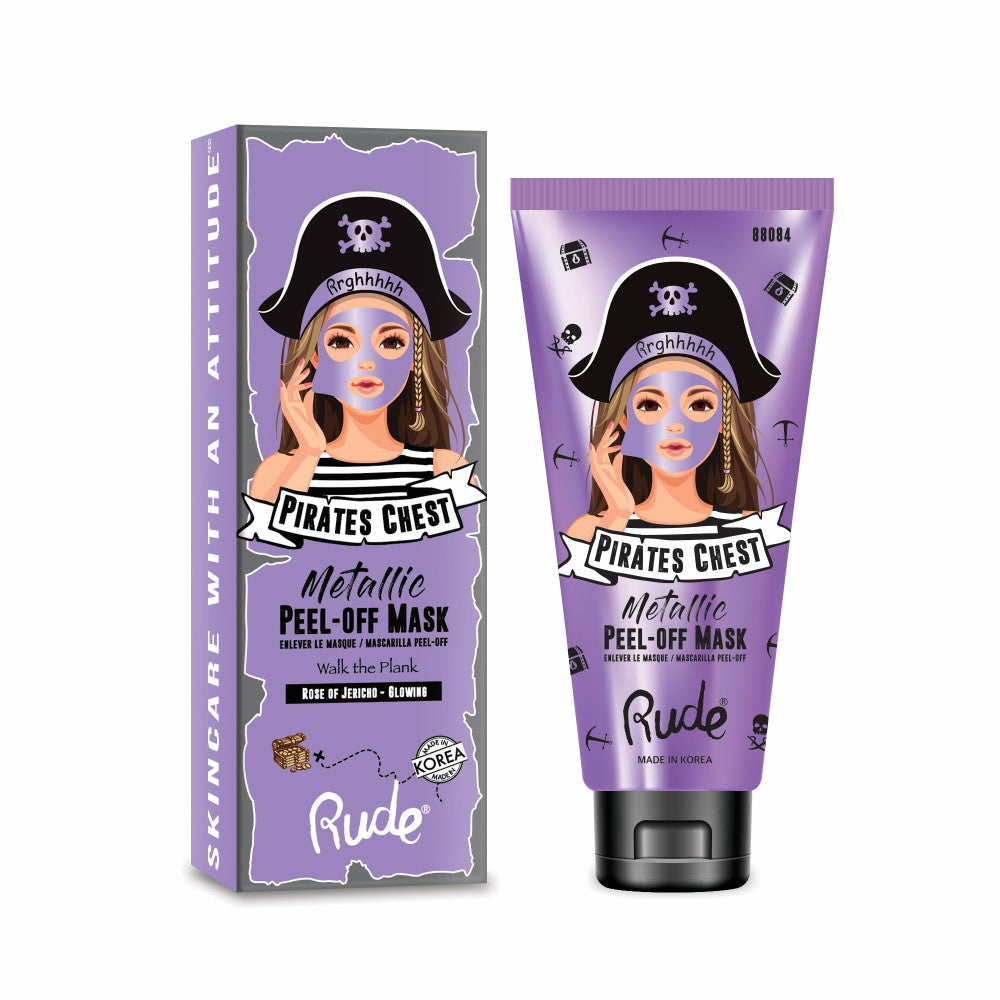 Masque métallique peel-off RUDE Pirate's Chest - La planche à billets