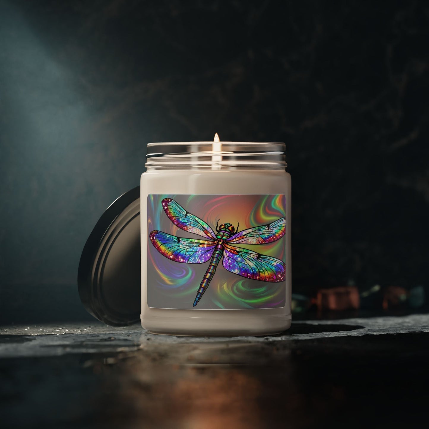 Bougie en cire de soja – Bougie parfumée en pot