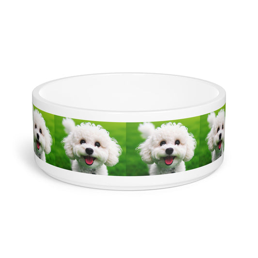 Ceramic Pet Bowl – 16 oz Dog Feeding Bowl