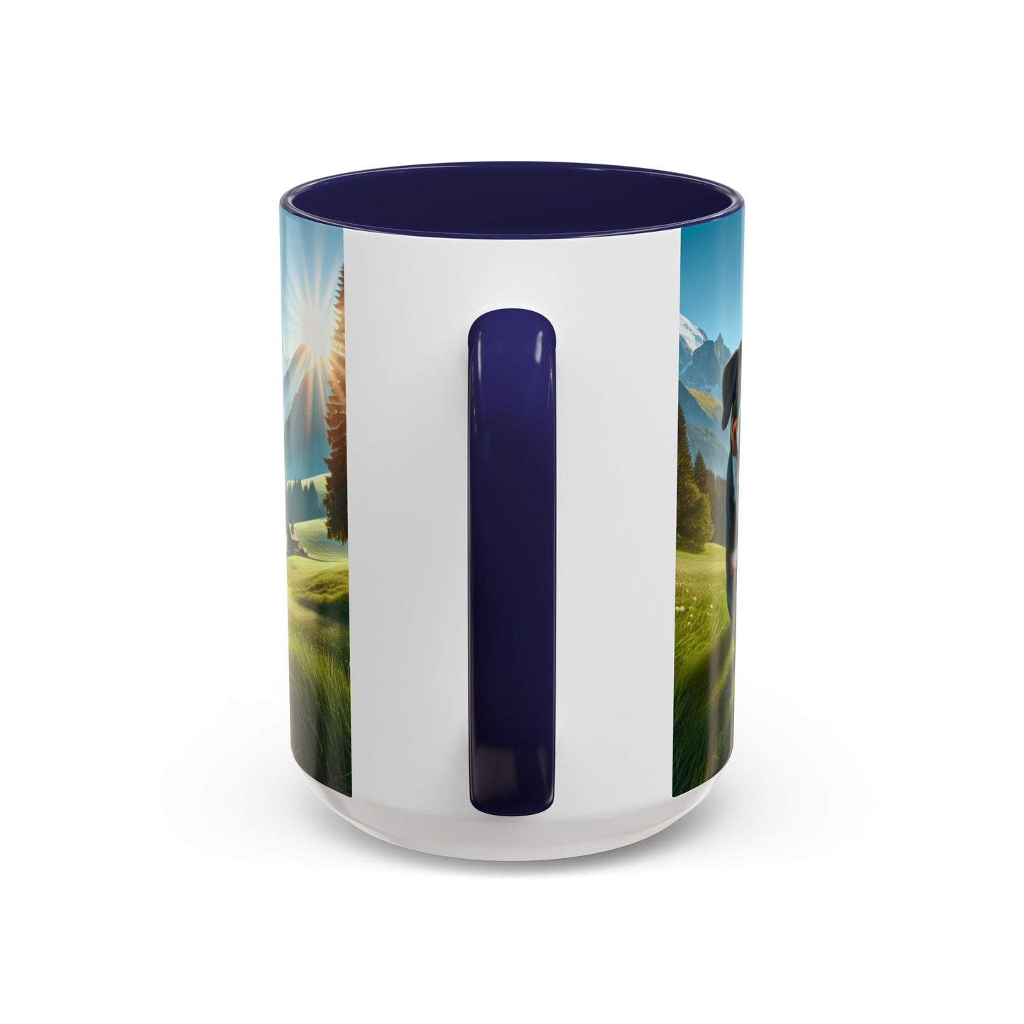 Keramiktasse mit Hunderassen-Motiv – 11 oz & 15 oz