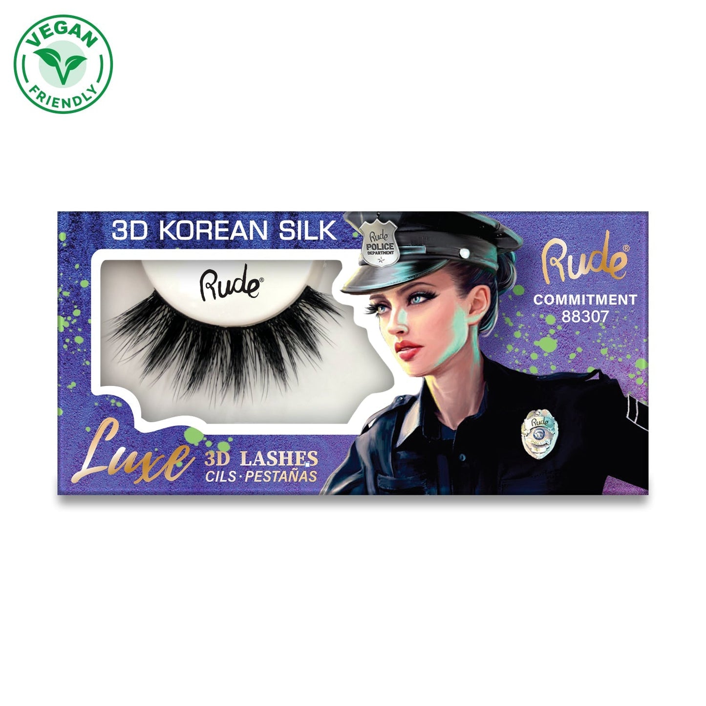 RUDE Luxe 3D Korean Silk Lashes – Hingabe/Superlativ