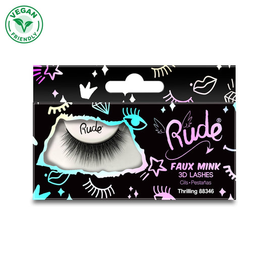 Faux Cils 3D Vison Synthétique RUDE Essential