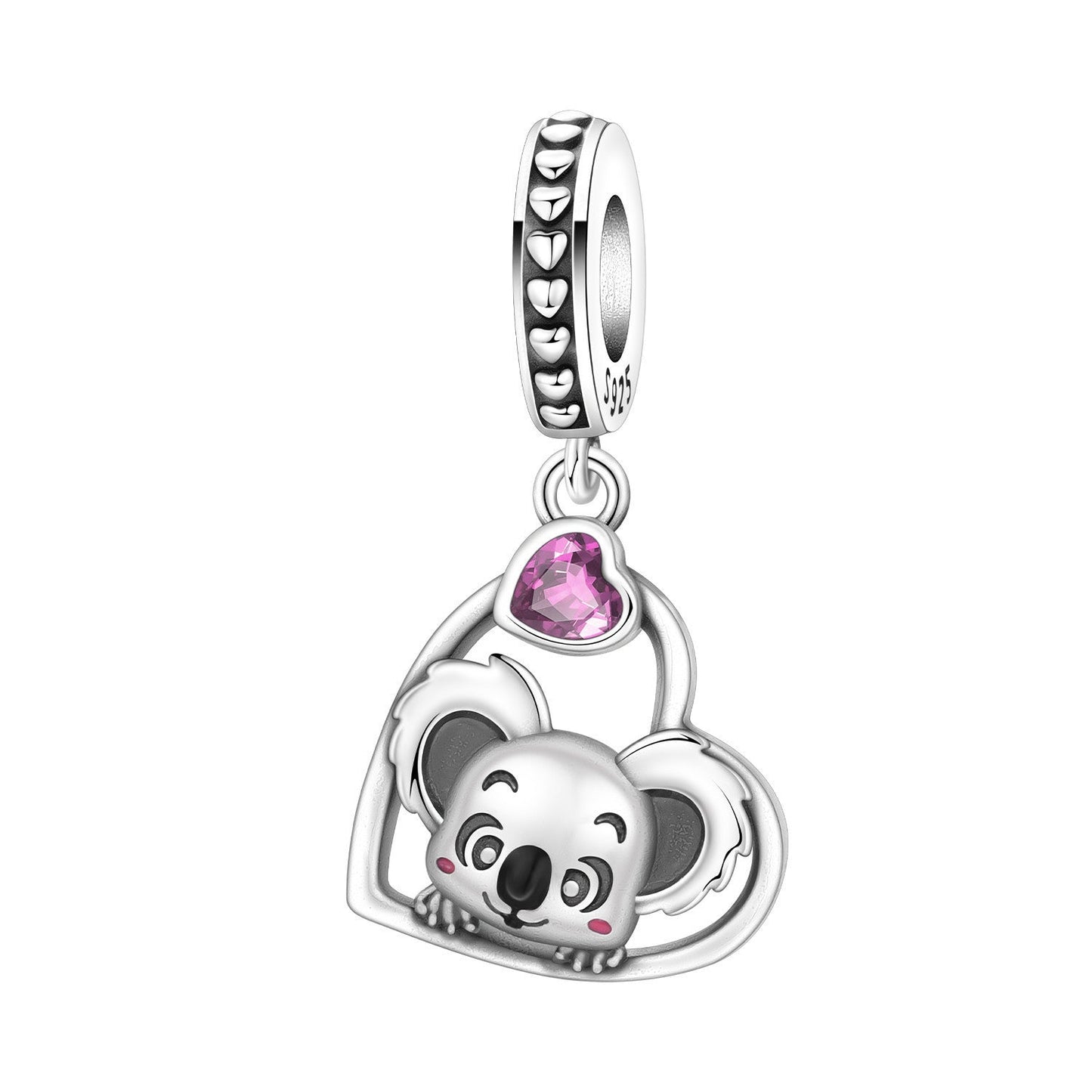 Bracelet Beaded Pendant Playful Sloth And Koala Beads