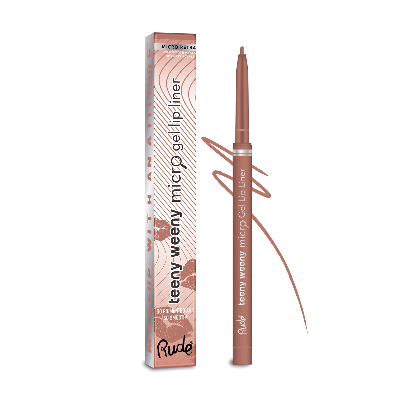 RUDE Teeny Weeny Micro Gel Lipliner – In The Buff
