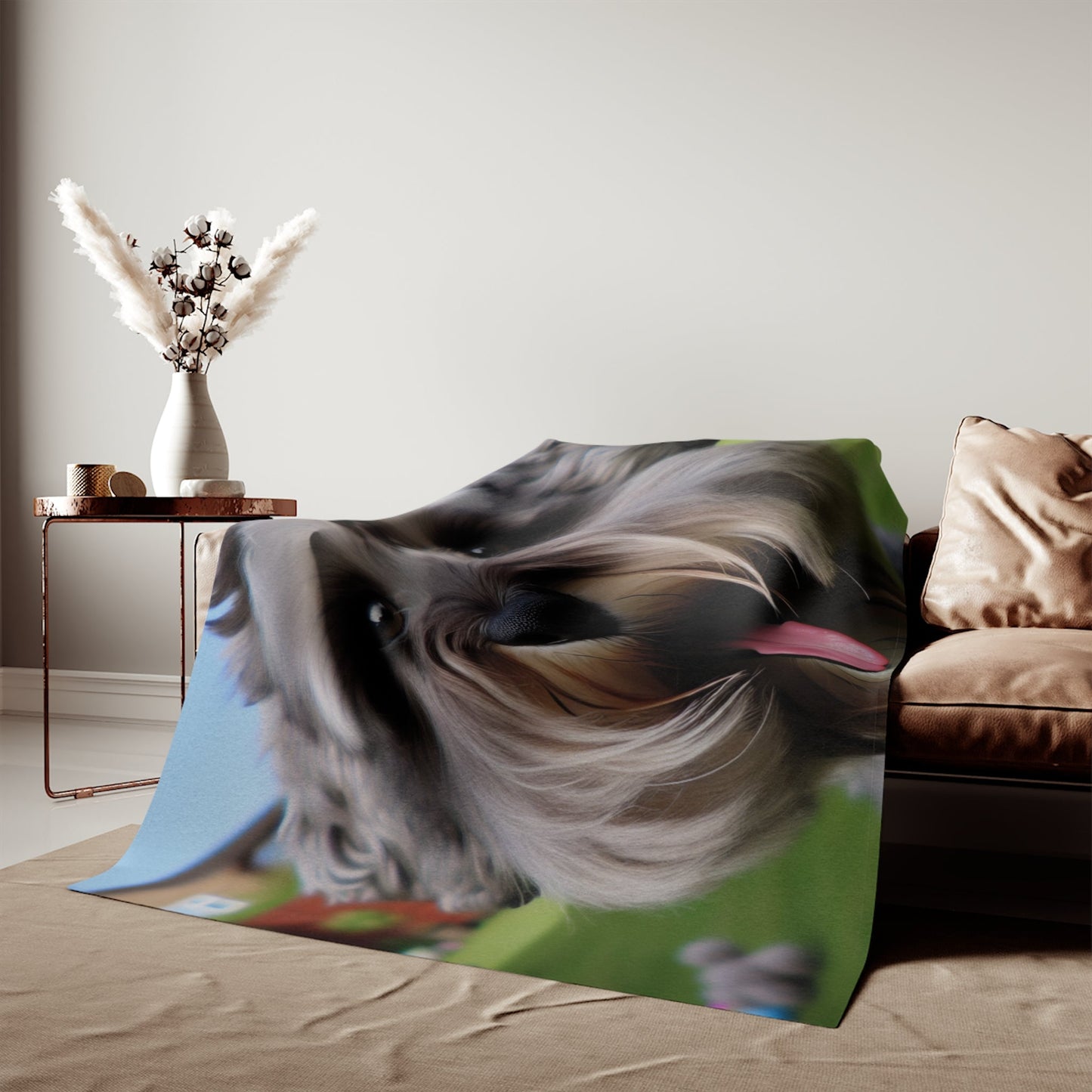 Sweatshirt Blanket – Plush Fleece Throw, 2 Size Options