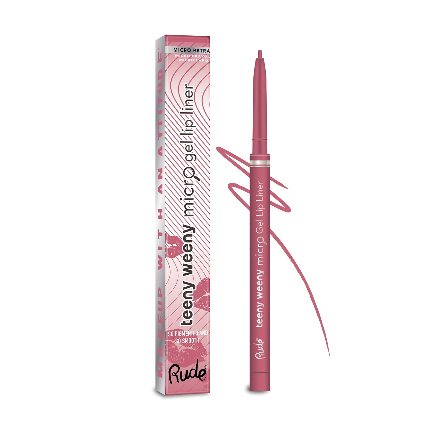 RUDE Crayon à Lèvres Micro Gel Teeny Weeny - Devinez Encore