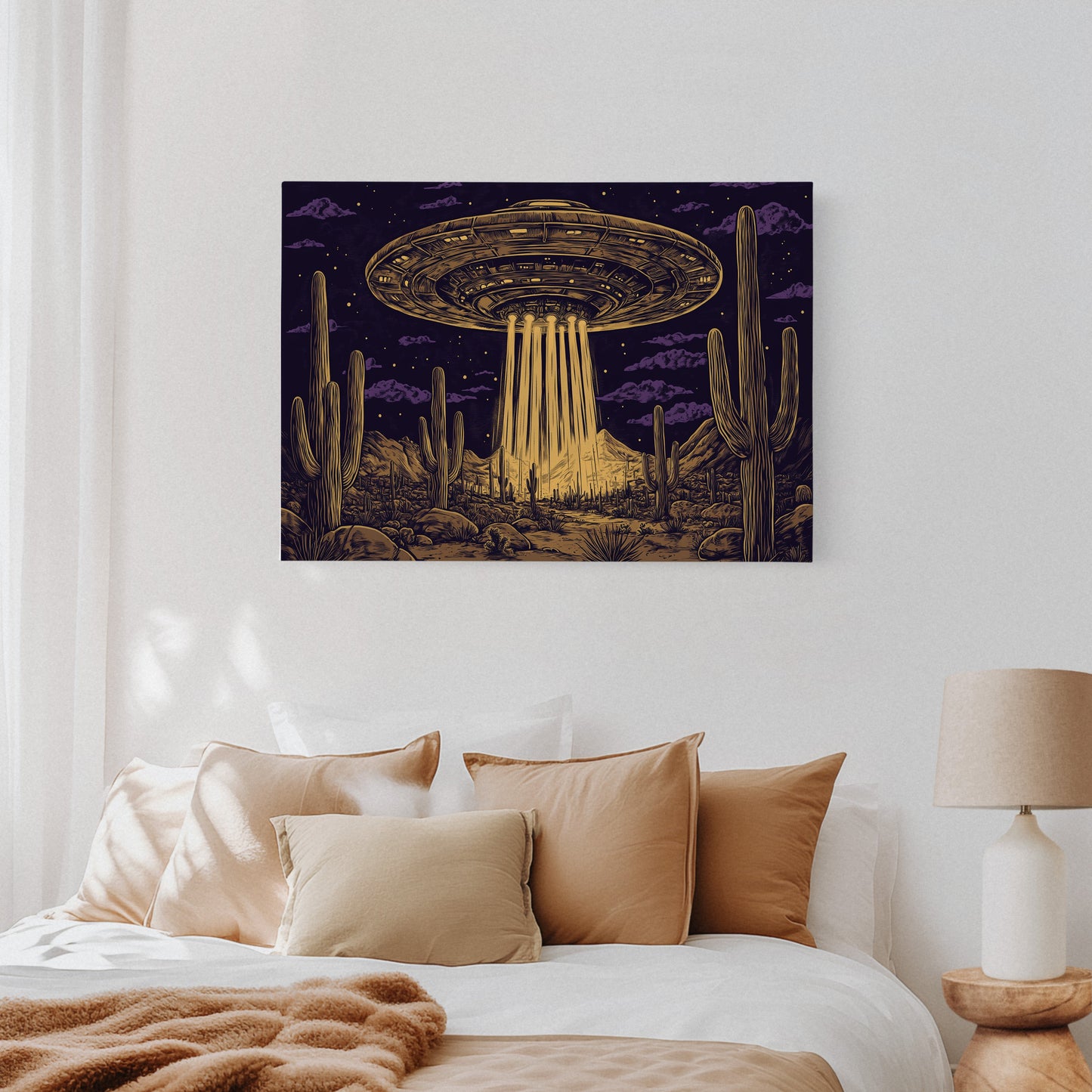 La dernière lumière dans le canyon