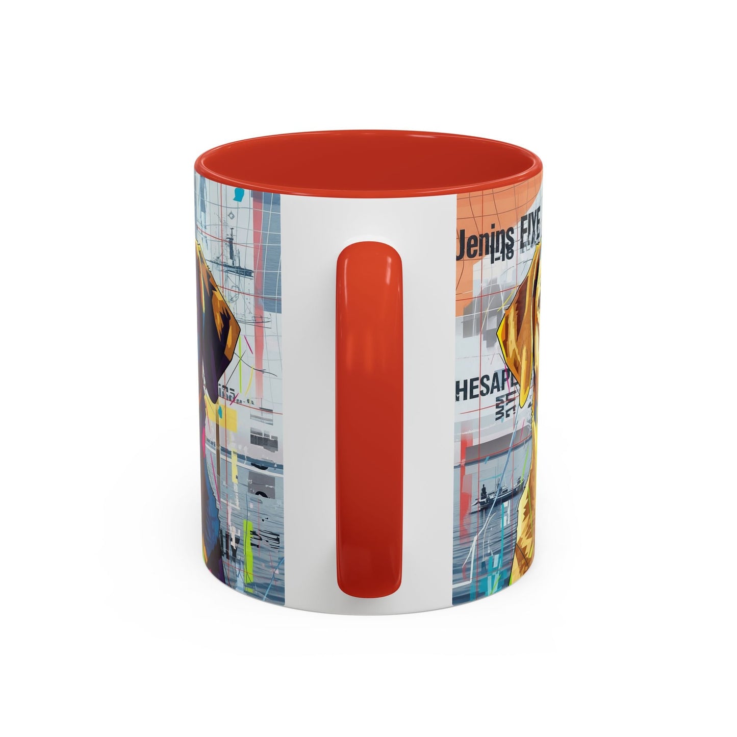 Keramiktasse mit Hunderassen-Motiv – 11 oz & 15 oz